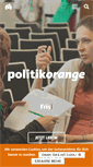 Mobile Screenshot of politikorange.de